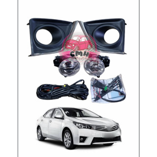 ไฟตัดหมอก สปอร์ทไลท์ TOYOTA COROLLA ALTIS โตโยต้า โคโรล่า อัลติส 2014 2015 2016