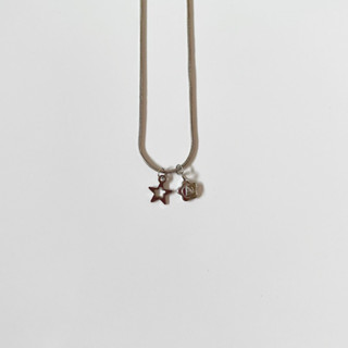 necklace handmade (สร้อยคอจี้ตัวอักษร A-Z)