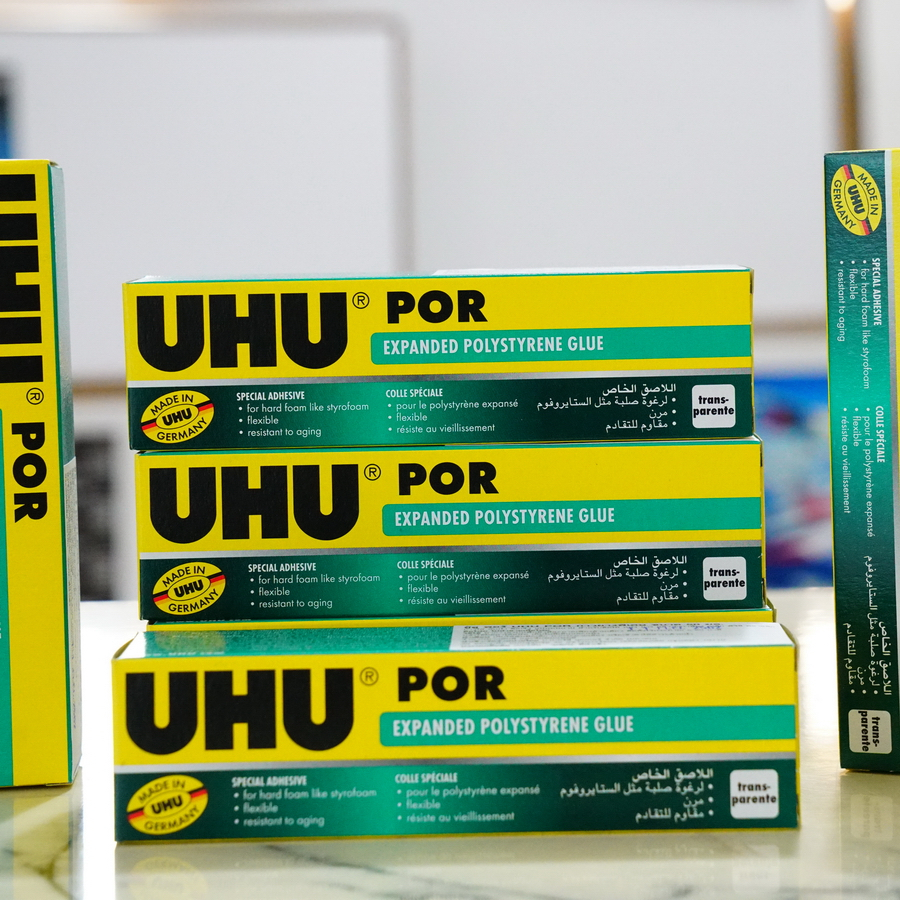 UHU POR  กาวติดโฟม หลอดขนาด  50 มิลลิลิตร, UHU-POR