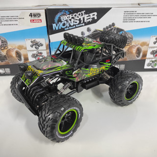 รถบังคับ มอนสเตอร์ไต่หิน ไต่ภูเขา รถบิ๊กฟุต  R/C Bigfoot Monster Off Road Besar 1:10 4WD NO.689-359