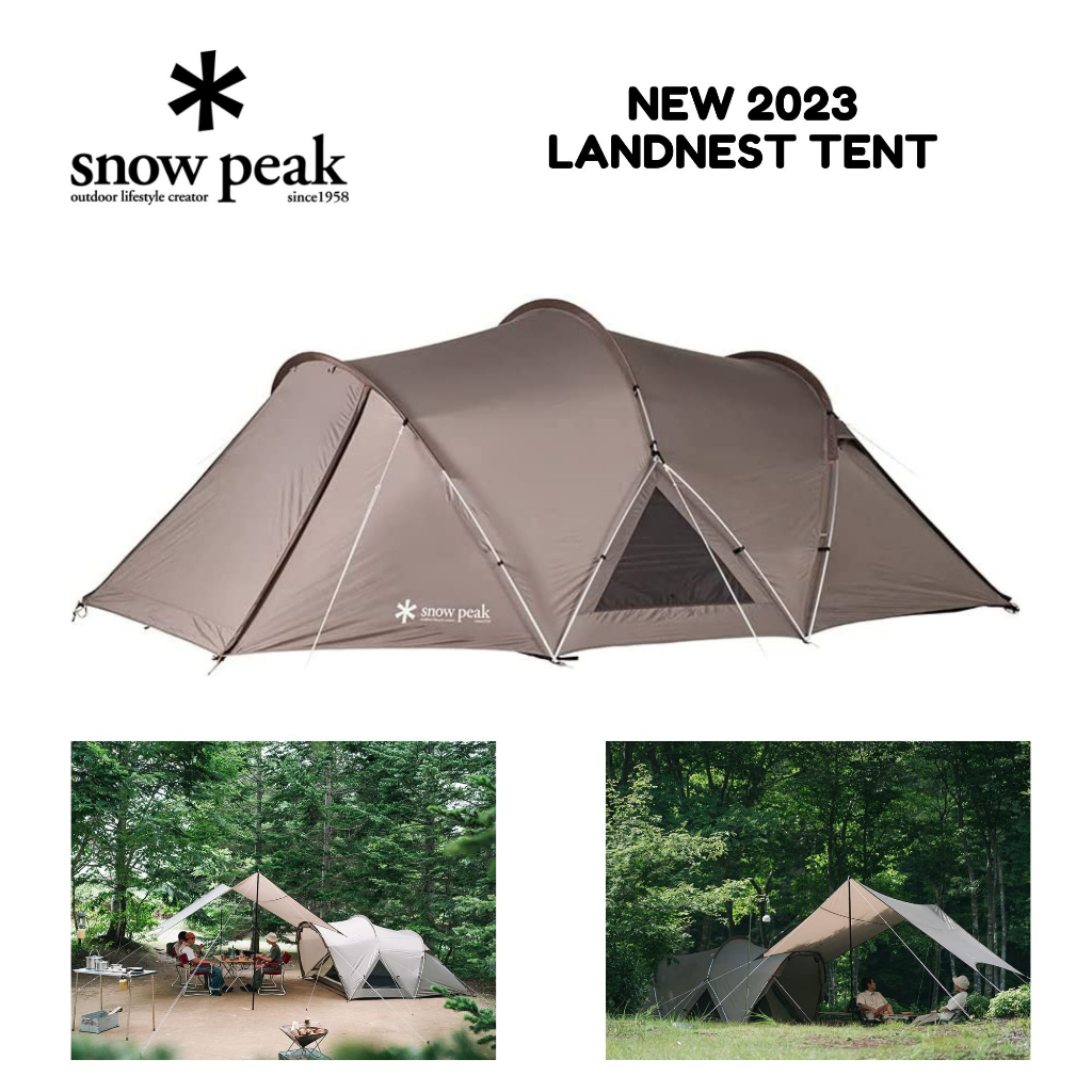 (พร้อมส่ง) Snow Peak Landnest Tent M Dome / Tarp New 2023