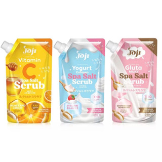 Joji โจจิ เกลือขัดผิว สปาซอลท์สครับ 350g