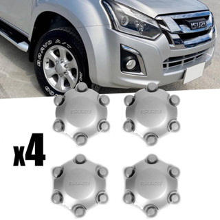 ครอบฝาดุมล้อ ครอบดุมล้อ ครอบฝาล้อแม็กซ์ 6 รู ขอบ 16 รุ่น อีซูซุ ดีแม็กซ์ ISUZU D-MAX DMAX ปี 2012 - 2017 สีบอนซ์ 4 ชิ้น