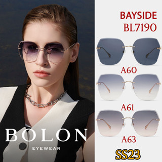 SS23 BOLON แว่นกันแดด รุ่น Bayside BL7190 A60 A61 A63 เลนส์ Nylon แว่นของญาญ่า แว่นของเจเจ โบลอน กันแดด แว่นตา