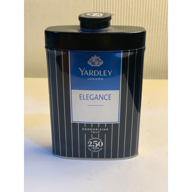 แป้งทาตัว ยาร์ดเลย์ กลิ่น Elegance ขนาด 100 กรัม Yardley Deodorizing Talc, Elegance, 100G