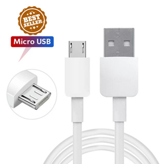 สายชาร์จมือถือ Micro USB แท้ศูนย์  รองรับมือถือหลายรุ่น สายชาร์จเร็ว Micro USB 2A Fast Charge &amp; Data Cable