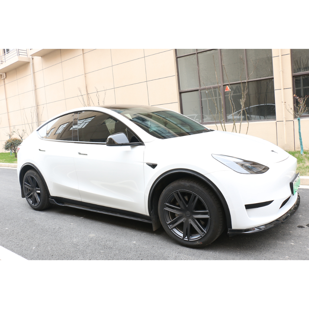 สปอตสินค้า Tesla Model 3/Y ฝาครอบดุมล้อ ความแข็งแรงสูง สีดําด้าน 18/19 นิ้ว แบบเปลี่ยน สําหรับ Tesla Model 3/Yเทสล่า ราคา ถูกที่สุด ดีลบีเคเค แกลเลอรีภาพที่ 3