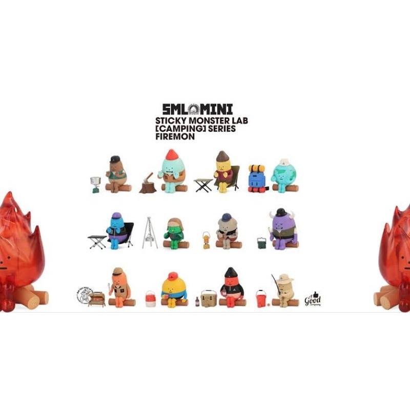 [พร้อมส่ง] SML CAMPING Blind Box Series Vol.4 By Sticky Monster Lab x A Good Company