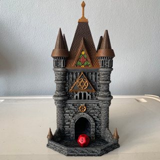 [Plastic] Fates End Dice Tower for Board Game/ Tabletop Games: Cleric Tower - หอคอยถอยเต๋า