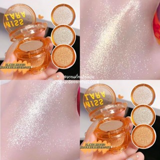 พาเลท​ไฮท์ไลท์ Miss Lara Highlight​ 3 สี 3 ชั้น ไฮไลท์หน้าเงา บลัชออ​นฉ่ำวาว เนื้อชิ​มเมอร์​ ไฮไลท์หน้าเงา ติดทนนาน