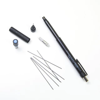 ดินสอกด ดินสอเขียนแบบ Pentel GRAPH 1000 ขนาด 0.3, 0.5 และ 0.7 mm. เพื่อการเขียนแบบ และการใช้งานทั่วไป