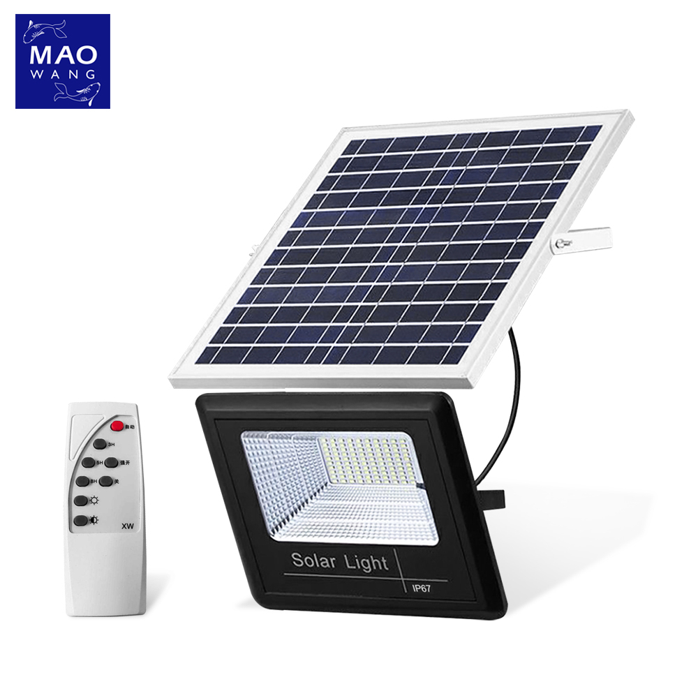 ไฟโซล่าเซลล์ Solar Light 1000W 2000W 3000W สปอร์ตไลท์ LED พลังงานแสงอาทิตย์ พร้อมแผงโซลาร์เซลล์ กันน้ำ