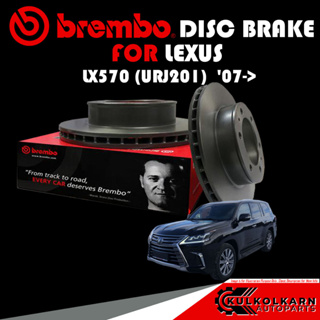 จานเบรก BREMBO LEXUS LX570 (URJ201)  07-&gt; (09 A966 11)(09 A967 11)