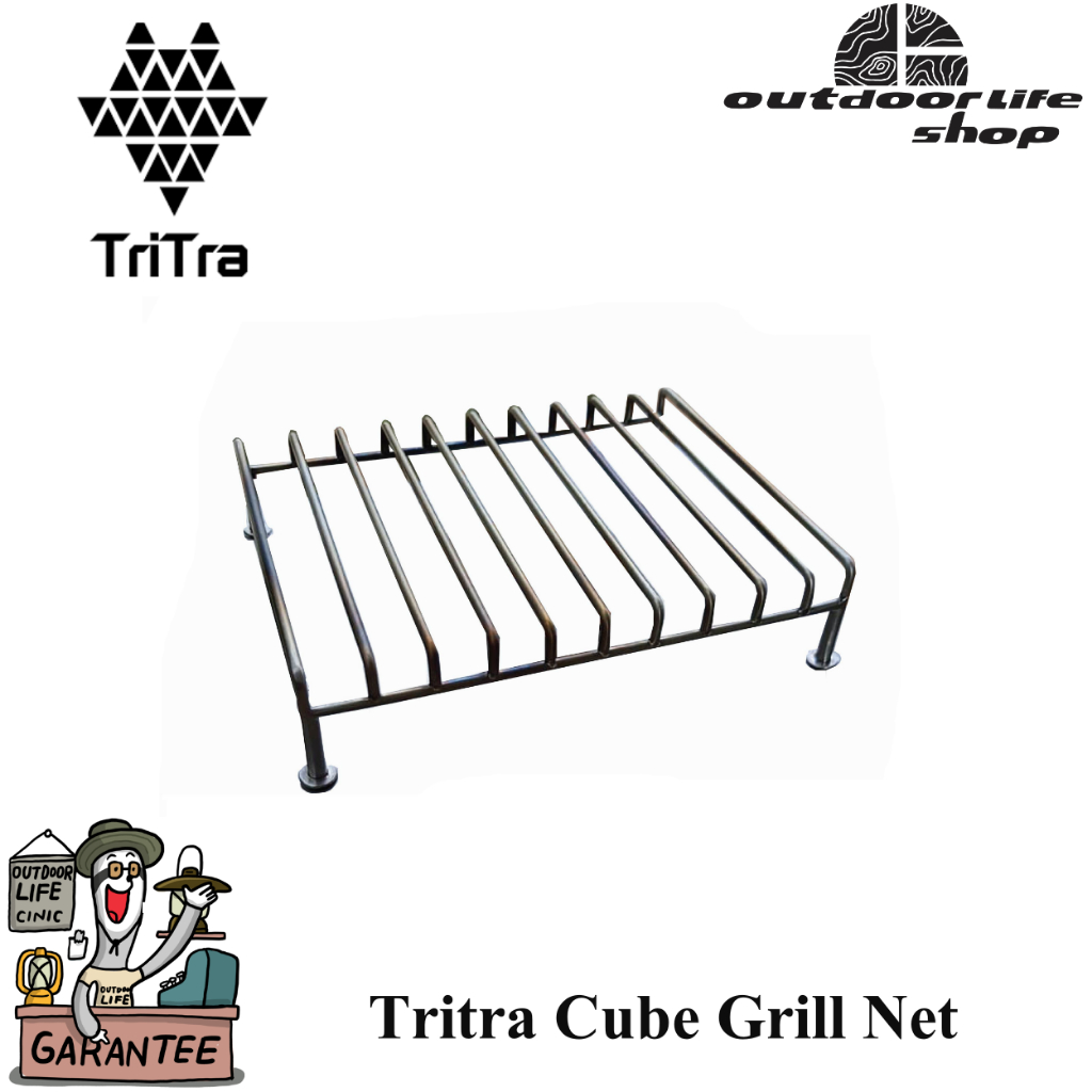 Tritra Cube Grill Net (ตะแกรงเสริมสำหรับเตา Kovea Cube)
