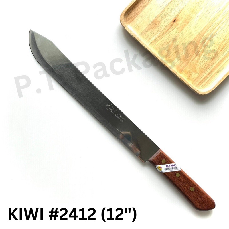 มีดตรา KIWI ด้ามพลาสติกดำ ด้ามไม้ มีหลายไซต์ ไซต์ใหญ่