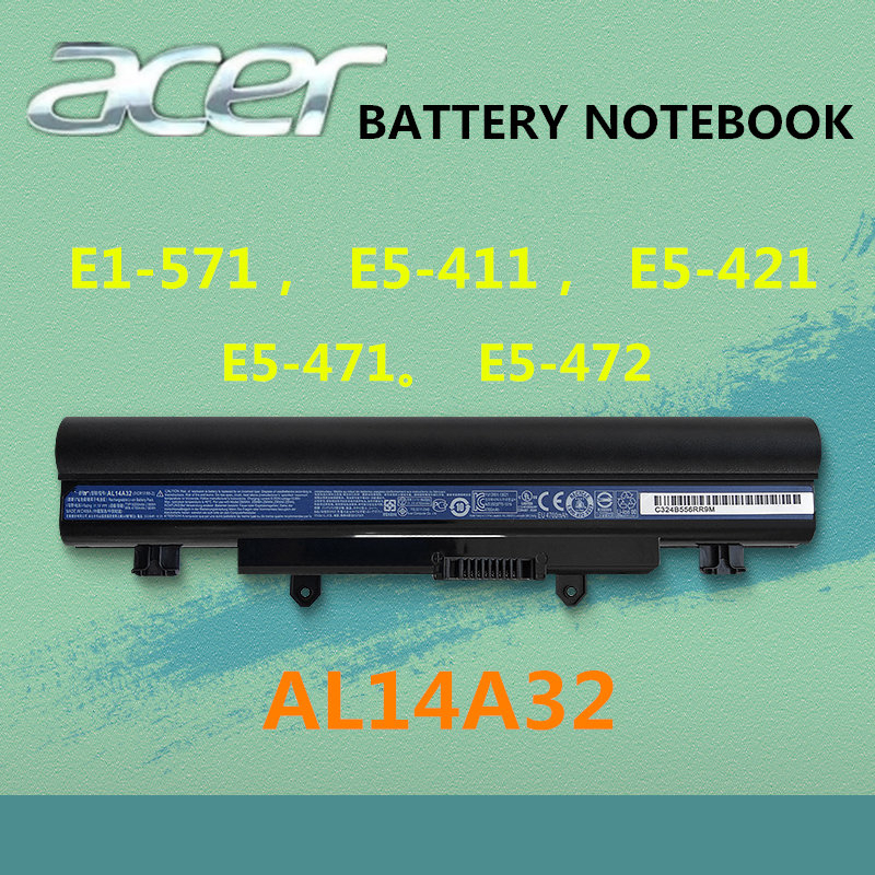 Acer แบตเตอรี่โน๊ตบุ๊ค Battery รุ่น AL14A32 ASPIRE E14 E5 ASPIRE E14