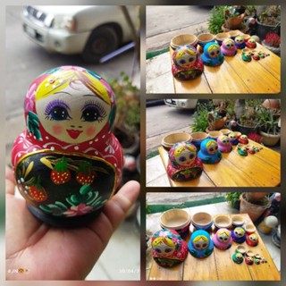 ตุ๊กตาแม่ลูกดก Matryoshka นำเข้าจากรัสเซีย สัญลักษณ์ของความอุดมสมบูรณ์ และ ความมีชีวิตยืนยาว