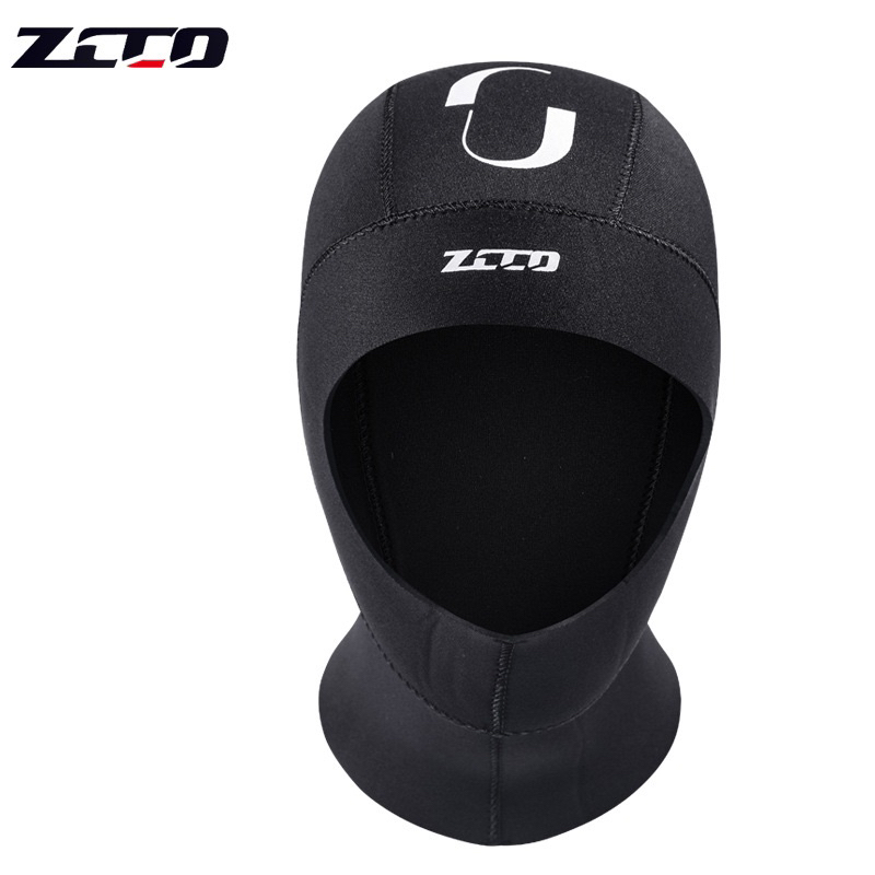 Zcco hood ดำน้ำ หนา 3mm กันหนาว กันสัตว์ทะเล แตนทะเล ไรทะเล เนื้อผ้า neoprene พร้อมส่ง