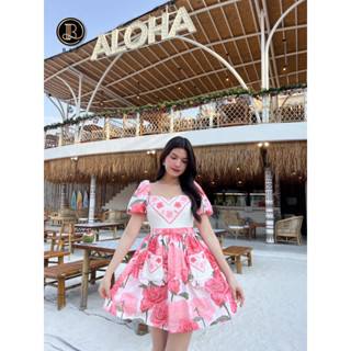 Dizzy Rose : Mini Dress : BLT BRAND : เดรสลายดอกไม้น่ารักหวานกรุบ🌸