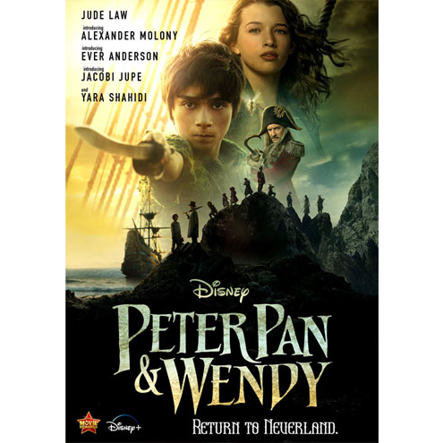 DVD หนังใหม่ หนังดีวีดี เสียงไทยมาสเตอร์ Peter Pan & Wendy ปีเตอร์ เเพน เเละ เว็นดี้