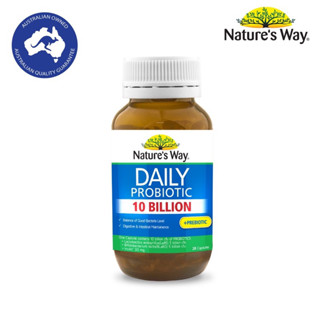 Natures Way เดลี่ โพรไบโอติกส์ 10 พันล้าน Probiotic 10 millions 28 แคปซูล