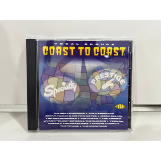 1 CD  MUSIC ซีดีเพลงสากล     VOCAL GROUPS  COAST TO COAST     (D7A142)