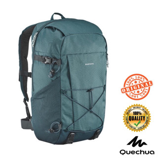 กระเป๋าเป้สะพายหลังขนาด 30 ลิตร รุ่น NH100 (สีฟ้าเทอร์ควอยซ์) QUECHUA