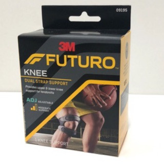 ซัพพอร์ตพยุงลูกสะบ้า แถบรัดคู่ Futuro Dual Knee Strap support