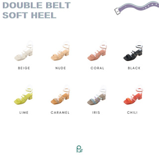 PUFFSHOES.OFFICIAL : Double Belt Soft Heel