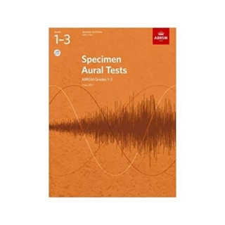 ABRSM Aural Test Grade1-3 หนังสือ ABRSM(มีCD)