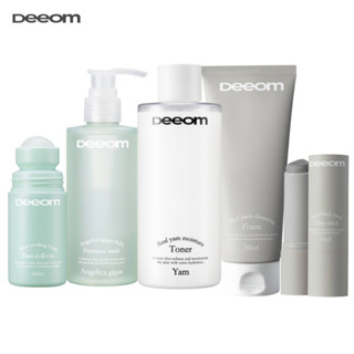 แท้/พร้อมส่ง Deeom Mud Black Head Clear Stick / Pack Cleansing Foam  / Yam Moisture Toner  /Mint cooling Fresh Deo Roll-