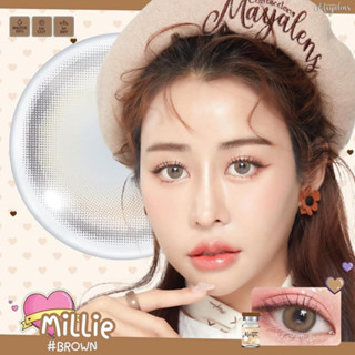 🔥คอนแทคเลนส์ไล่สี✨ขนาดกลาง✨ Millie (Mayalens)