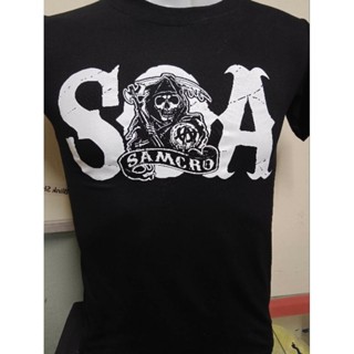 SOA son of anarchy ลายกลางอกเสื้อ