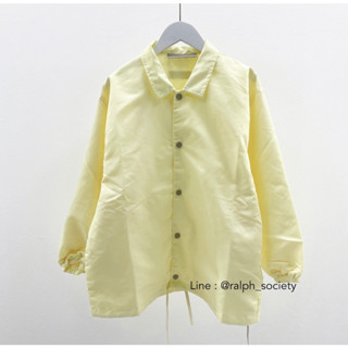 พร้อมส่ง Essentials Kids 1977 Coaches Jacket (สี  Yellow)