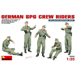 1/35 German SPG Crew Riders [MI 35054]