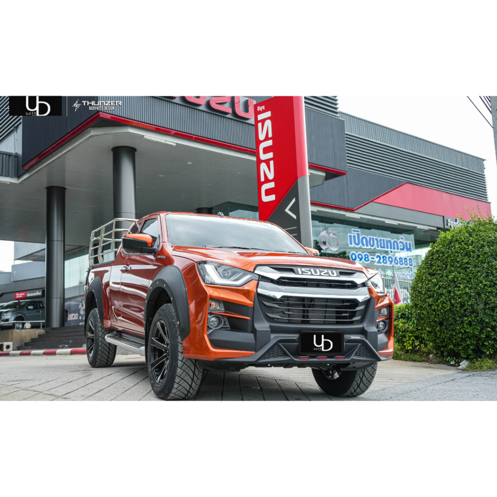 ชุดแต่งรถยนต์,สเกิร์ตรอบคัน ISUZU HI-LANDER THUNZER 2022 🥇