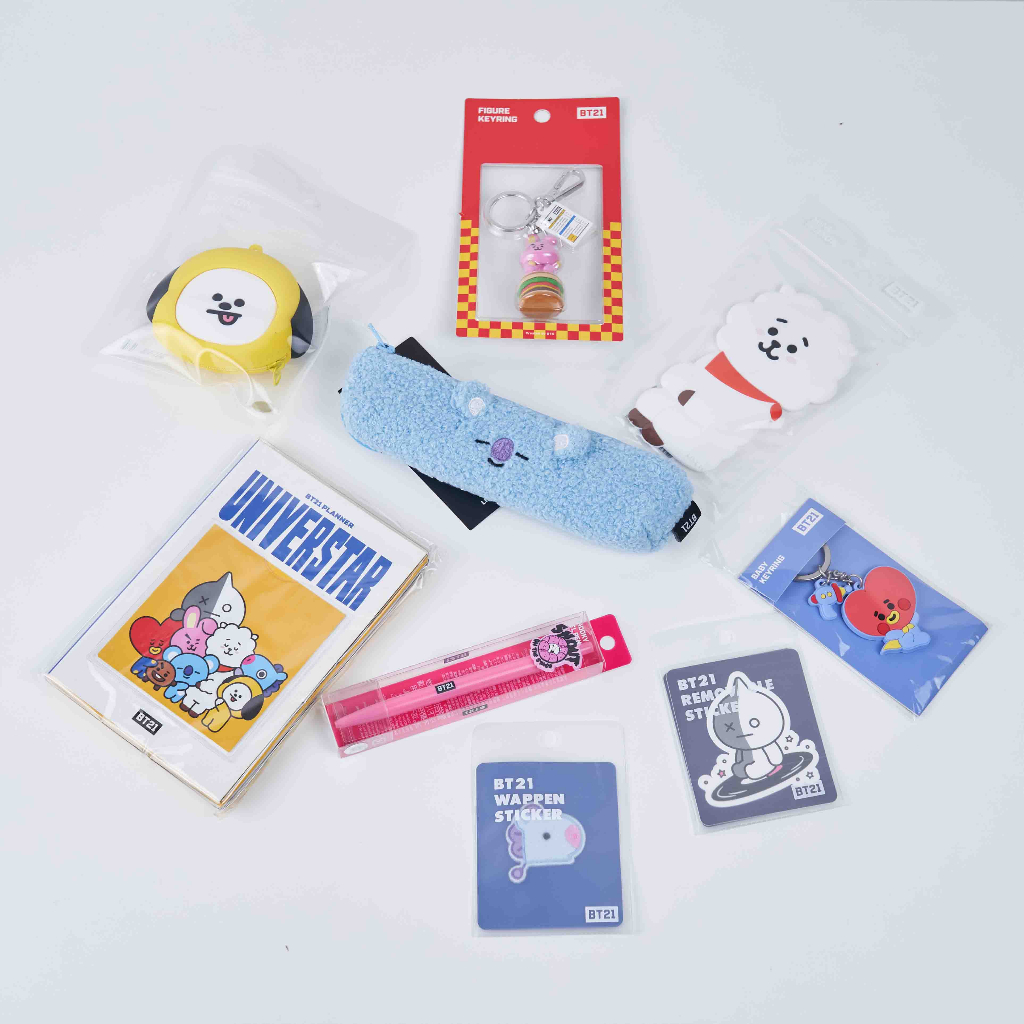 [ลดล้างสต็อค] ชุดเครื่องเขียน BT21 Stationery Set