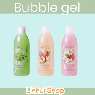 oriental Fresh &amp; Juicy Delight   Bubble Gel มีให้เลือก 3 กลิ่น Apple Smoothie แอปเปิ้ล  / Peach Sorbet พีช  / kiwi กี่วี