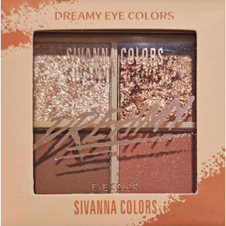 อายแชโดว์ เนื้อแมทท &amp; ชิมเมอร์ SIVANNA COLORS Dreamy Eye Colors no.3