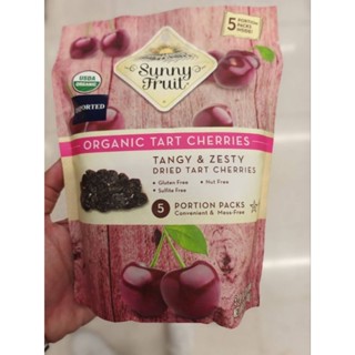 Sunny Fruit Dried Tart Cherry 100g.เชอร์รี่อบแห้ง 100 กรัม