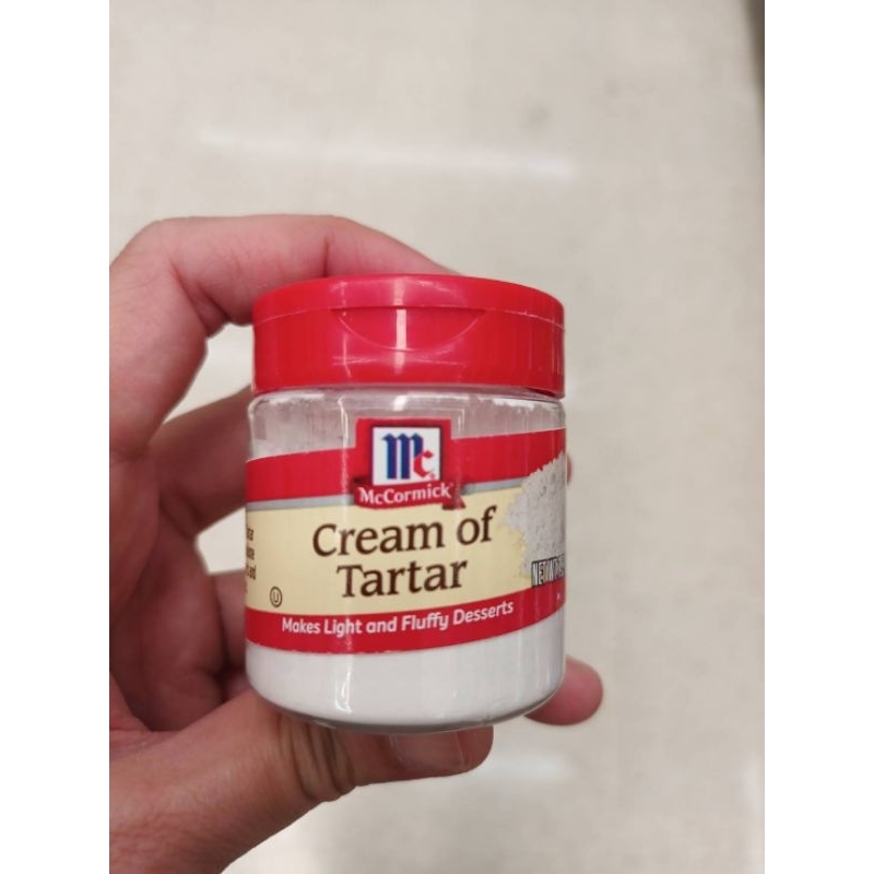 Mccormick Cream Of Tartar วัตถุเจืออาหาร 42กรัม