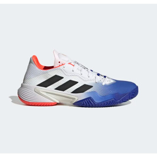 Adidas Barricade Mens Tennis Shoes รองเท้าเทนนิสสำหรับผู้ชาย (Lucid Blue / Core Black / Solar Red)