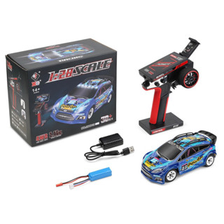 รถRC WLtoys 284010 สเกล1:28 2.4GHz4WD 30km/h มีไฟLED แบตเตอรี่ชาร์จอุปกรณ์พร้อมเล่น