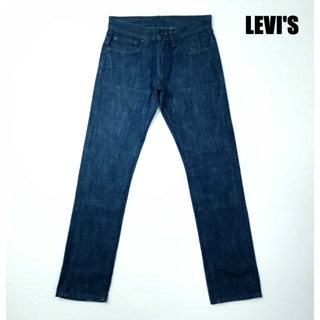 ยีนส์ลีวายส์ Levis เอว 31 ทรง Double Knee ผ้่าด้าน ขากระบอกเล็ก