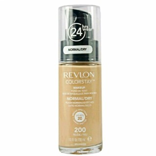 ครีมรองพื้นเรฟลอน(REVLON) SPF20 งานปกปิดระดับกลาง เนื้อครีมเกลี่ยง่าย บางเบาไม่หนักหน้า