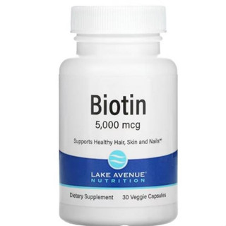 Biotin, 5,000 mcg.แก้ผมร่วง บำรุงผิว และเล็บ