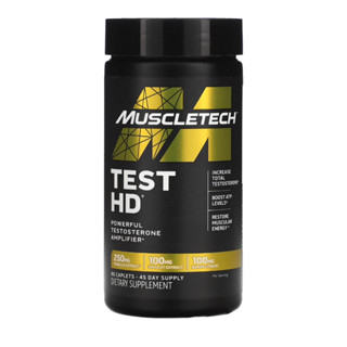 Muscletech, Performance Series, Test HD, Hardcore Testosterone Booster, 90 Rapid-Release Caplets