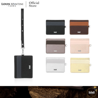 Louis Montini (Doffodil) กระเป๋าเก็บบัตร Credit Card Holder กระเป๋าหนังวัวแท้  WK26