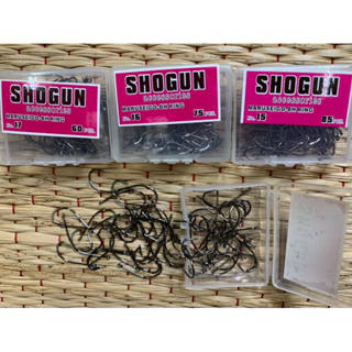 เบ็ด Shogun กล่องสีชมพู #14 / 15 / 16 / 17 🔺มีเงี่ยงหลัง ปลายบิด