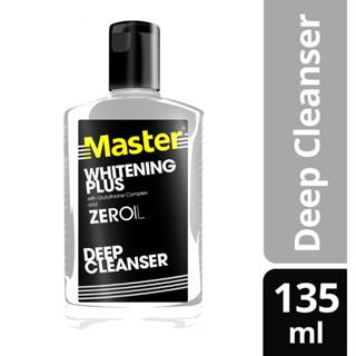 Master Deep Cleanser Whitening Plus 135ml For Men คลีนเซอร์ สำหรับผู้ชาย มาสเตอร์ เคลนเซอร์ กลูต้า ไวท์เทนนิ่ง คุมมัน